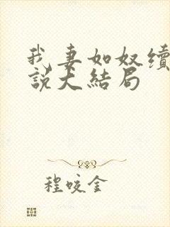 我妻如奴续写小说大结局