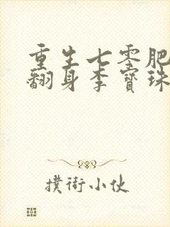 重生七零肥妻要翻身李宝珠