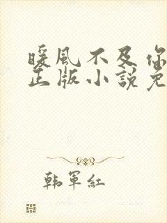 暖风不及你情深正版小说免费阅读