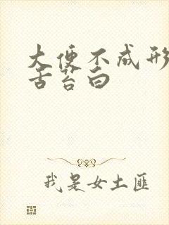 大便不成形齿痕舌苔白