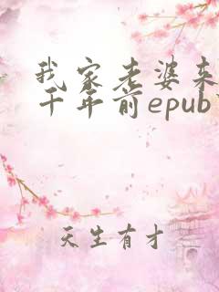 我家老婆来自一千年前epub下载