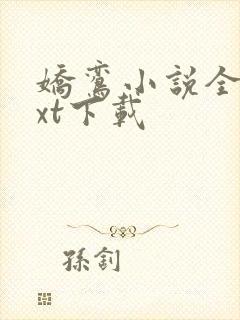 娇鸾小说全本txt下载