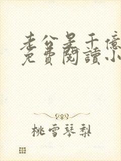 老公是千亿大佬免费阅读小说全文