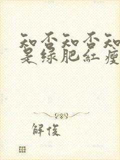 知否知否知否应是绿肥红瘦是哪年拍的