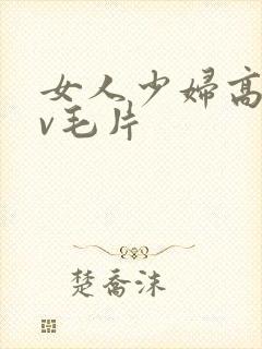 女人少妇高潮av毛片