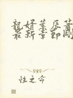 龙婿叶辰萧初然最新章节刚刚更新