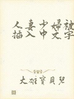 人妻少妇被猛烈插入中文字幕