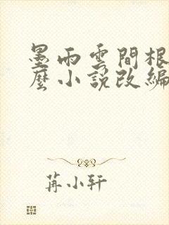 墨雨云间根据什么小说改编