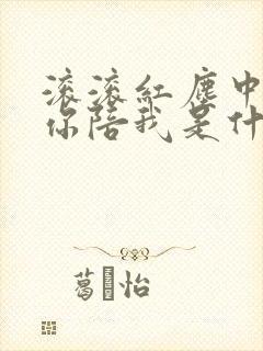 滚滚红尘中谢谢你陪我是什么歌