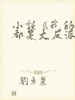 小说《我的徒弟都是大反派》