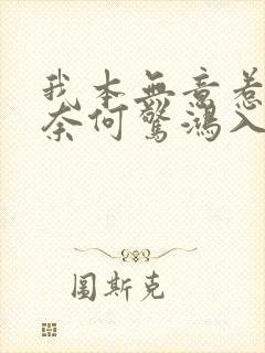 我本无意惹惊鸿奈何惊鸿入我心下一句