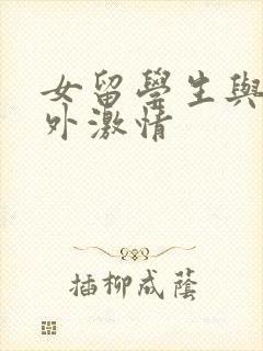 女留学生与洋老外激情