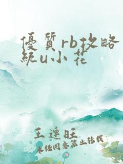 优质rb攻略系统u小花