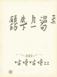 愿岁月温柔以待的下一句