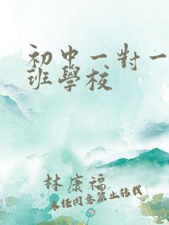 初中一对一补习班学校