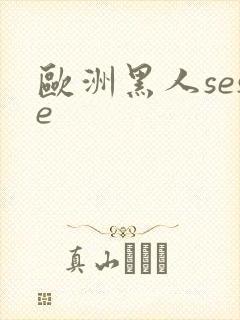 欧洲黑人sese
