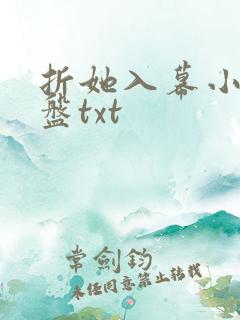 折她入幕小说网盘txt