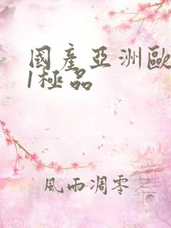 国产亚洲欧美91极品