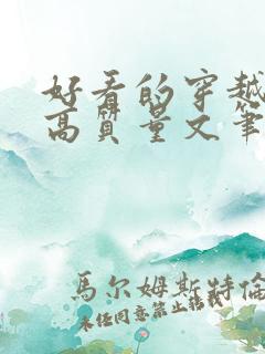 好看的穿越小说高质量文笔好