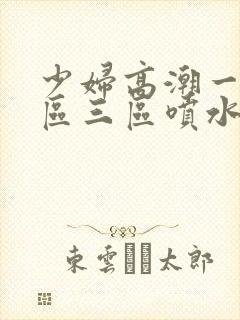 少妇高潮一区二区三区喷水