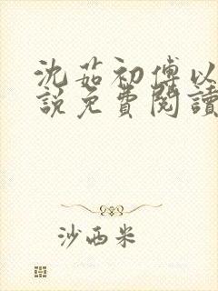 沈茹初傅以谦小说免费阅读最新章节