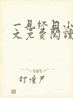 一见终日小说全文免费阅读无弹窗