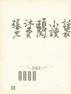 张沐颐小说全文免费阅读最新章节