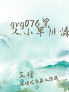 gvg076黑人小早川怜子发