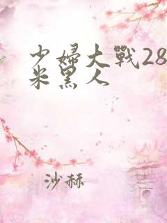 少妇大战28厘米黑人