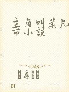 主角叫叶凡的都市小说