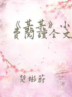 《某某》小说免费阅读全文