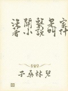 没关系是家人原著小说叫什么名字