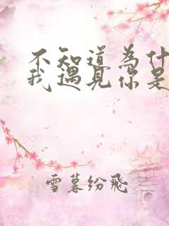 不知道为什么让我遇见你是哪首歌的歌词