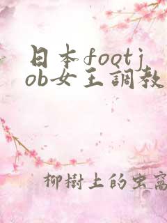 日本footjob女王调教