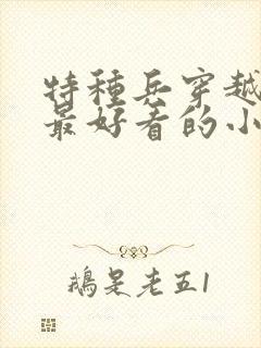 特种兵穿越古代最好看的小说