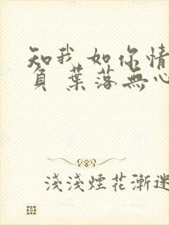 知我如你情深不负 叶落无心