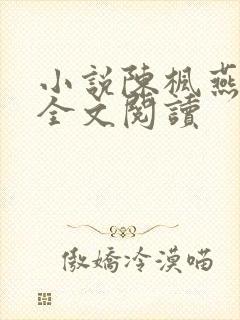 小说陈枫燕清羽全文阅读