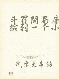 斗罗开局唐月华捡到一个小孩