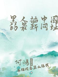 黑人插中国女人的最新网址视频