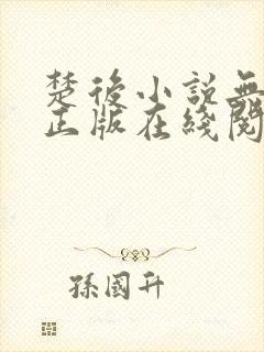 楚后小说无删减正版在线阅读