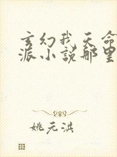 玄幻我天命大反派小说那里可以看