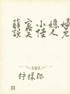 薛家小媳妇 小说笑佳人免费阅读