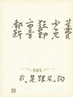 都市狂少叶凡最新章节免费阅读全文