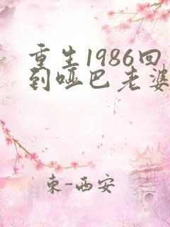 重生1986回到哑巴老婆的小说