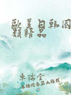 欧美日韩国产另类精品