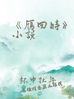 《雁回时》原著小说