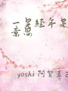 一晃经年是什么意思