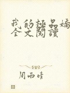 我的极品娇妻 全文阅读