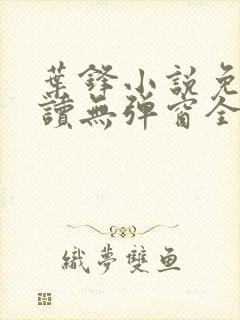 叶锋小说免费阅读无弹窗全文