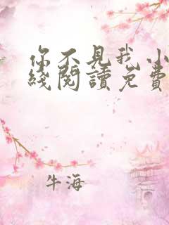 你不见我小说在线阅读免费